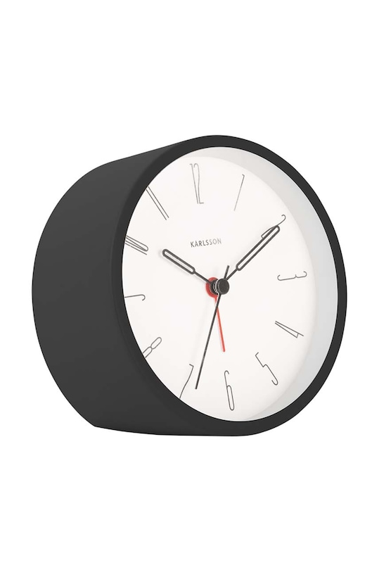Будильник Karlsson чорний KA5915BK