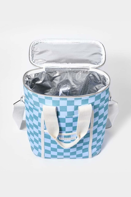 Lifestyle SunnyLife termikus táska italokhoz Canvas Drinks Bag S3DDRKSS kék