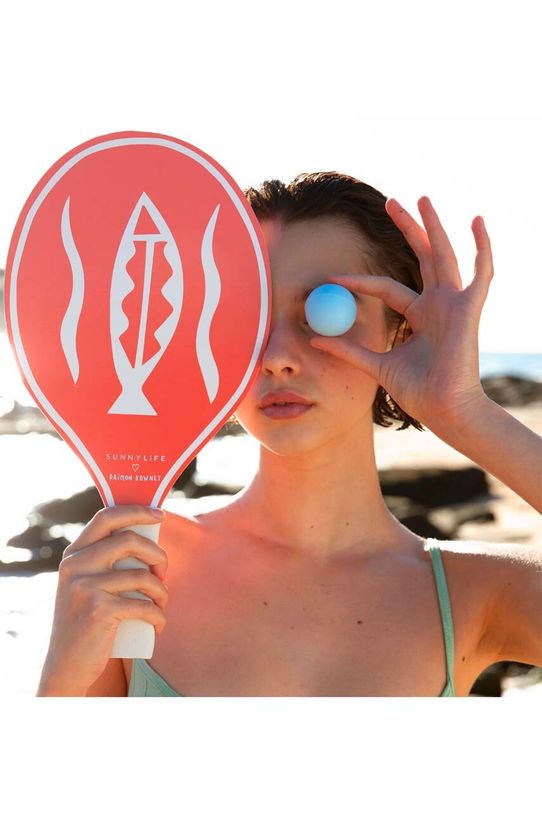 Ракетки и мячики для пляжного тенниса SunnyLife De Playa Coral мультиколор S3WBATDP