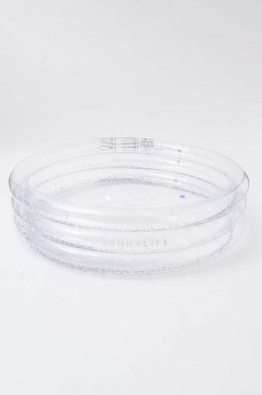 Надуваем басейн SunnyLife The Pool Glitter прозрачен S3PPOOGL
