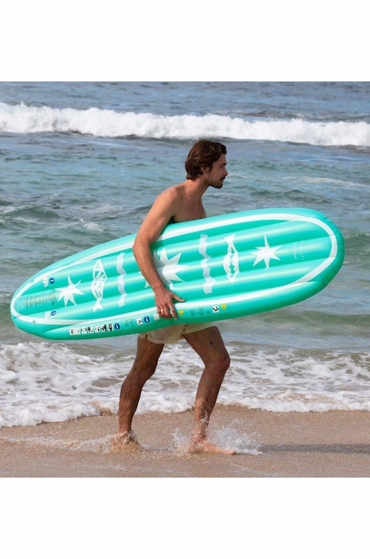 SunnyLife felfújható matrac úszáshoz De Playa Esmerald S3LBSBDA türkiz