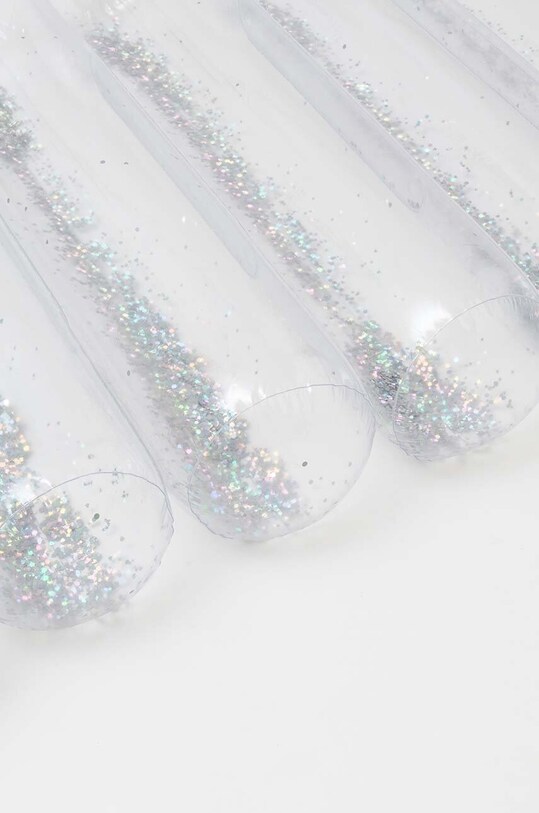SunnyLife materac dmuchany do pływania Lilo Glitter transparentny S3LTUBGL