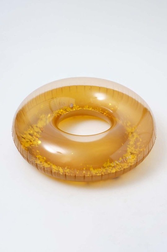 Obroč za plavanje SunnyLife Disco Gold S3LPOLGO rumena AA00