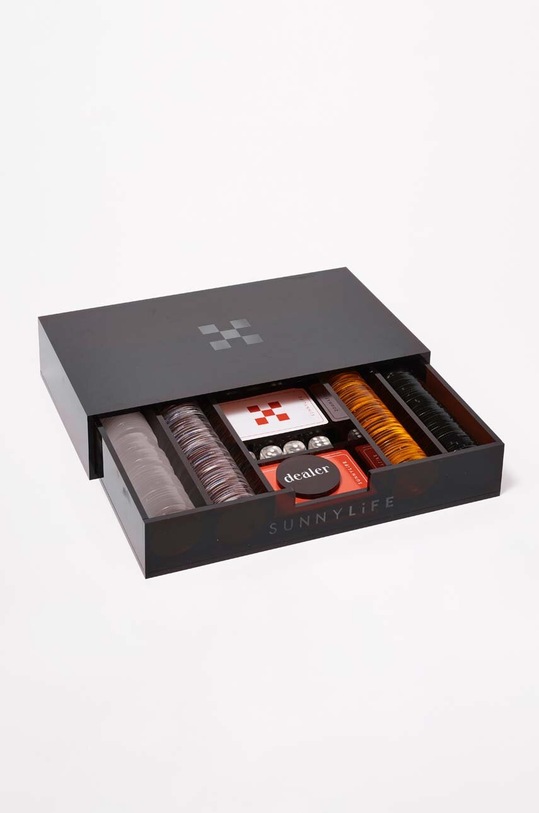 SunnyLife gra poker Luxe Lucite Poker Sepia Citrus S35LLPOK multicolor AA00