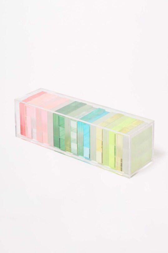 Lifestyle SunnyLife gra domino Lucite Jumbling Tower Aurora S35LJTOW multicolor