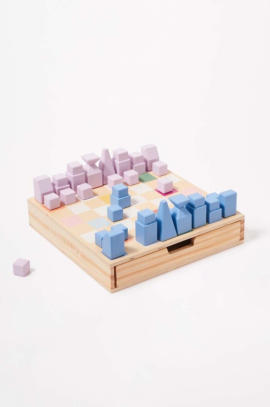 SunnyLife szachy i warcaby Wooden Majorelle S3WWCHCK multicolor AA00