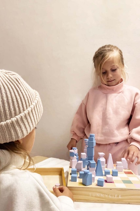 SunnyLife szachy i warcaby Wooden Majorelle S3WWCHCK