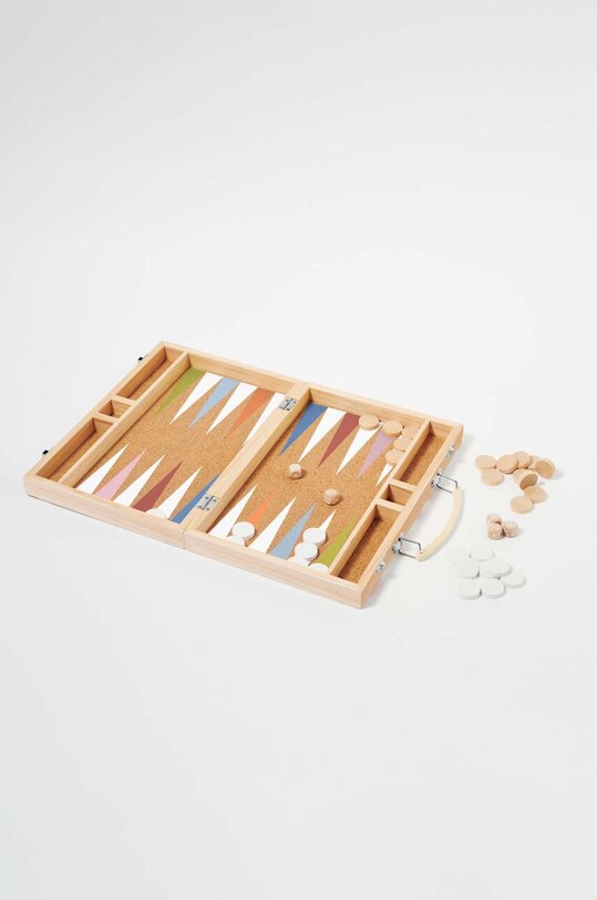 Игра SunnyLife Wooden Backgammon многоцветен S3WLWBAK