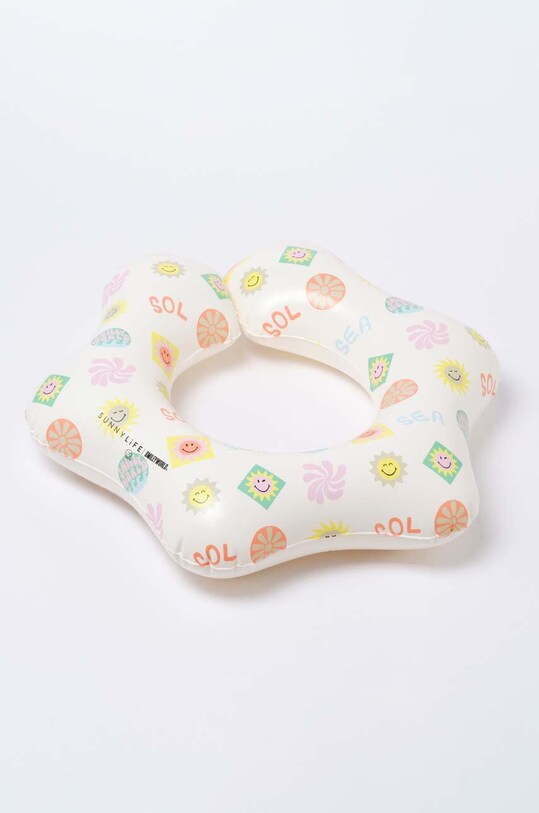 Пояс за плуване SunnyLife x SmileyWorld многоцветен S3LKIDSM