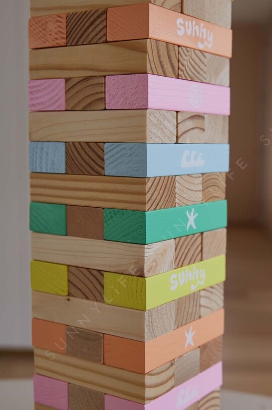 Lifestyle SunnyLife gra zręcznościowa Jumbling Tower S3WGTWSM multicolor