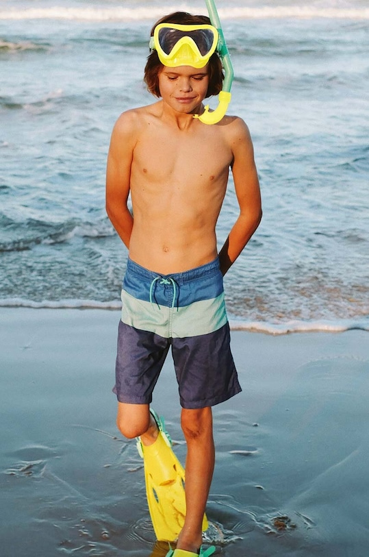 SunnyLife zestaw do nurkowania dla dzieci Sea Seeker Ocean 3-pack zielony S3VDSMSS