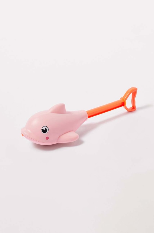 SunnyLife giocattolo a spruzzo d'acqua per piscina Animal Soaker Dolphin rosa S3WSOADO