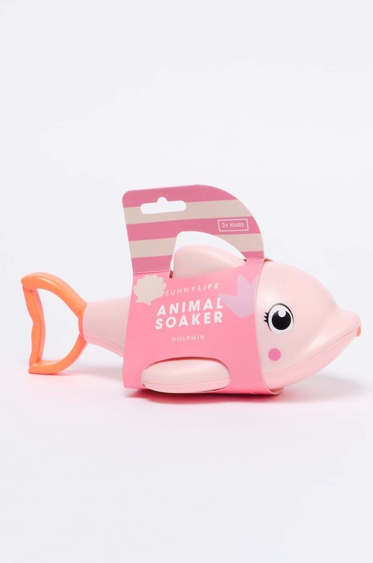 SunnyLife giocattolo a spruzzo d'acqua per piscina Animal Soaker Dolphin S3WSOADO rosa AA00