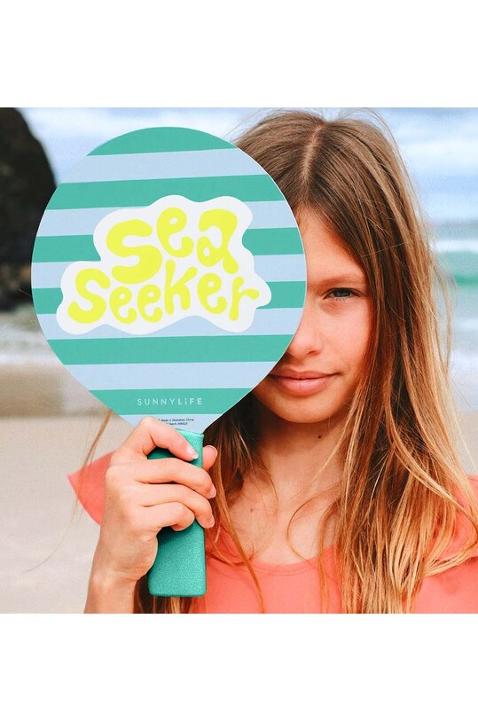 Ракетки та м'ячики для пляжного тенісу SunnyLife Sea Seeker Dip Dye барвистий S3WKBASS