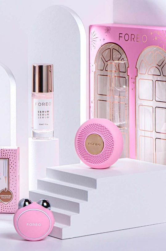Set za njegu kože lica FOREO Skin Supremes 2022 BEAR Mini & UFO mini 2 F1160 roza AA00