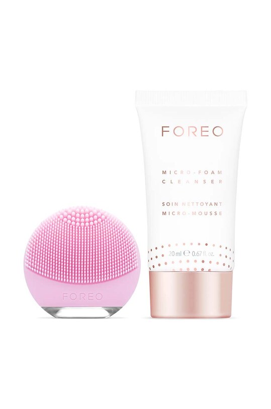 Home SPA FOREO zestaw do pielęgnacji skóry twarzy Set LUNA go Pearl Pink F041A różowy