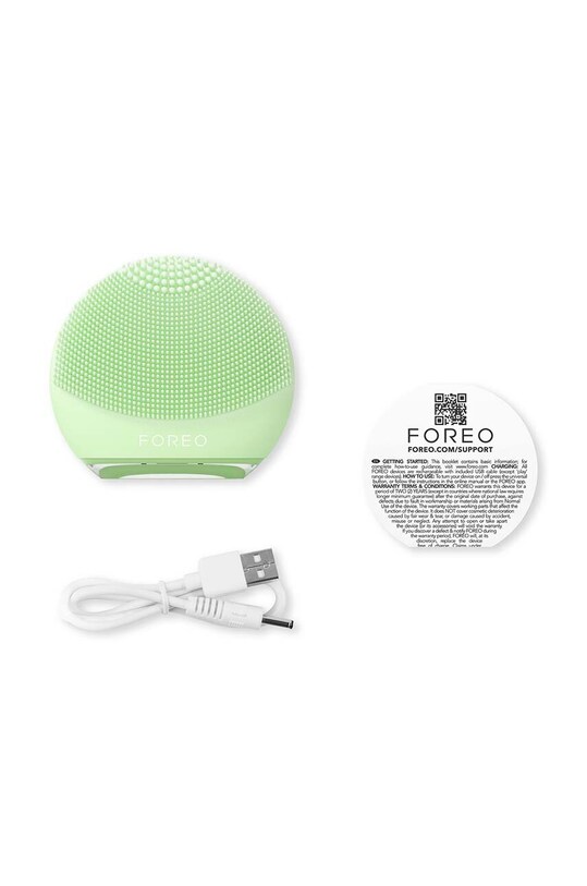 Домашнє SPA Щітка для масажу та очищення шкіри обличчя FOREO LUNA™ 4 Go F1351 зелений