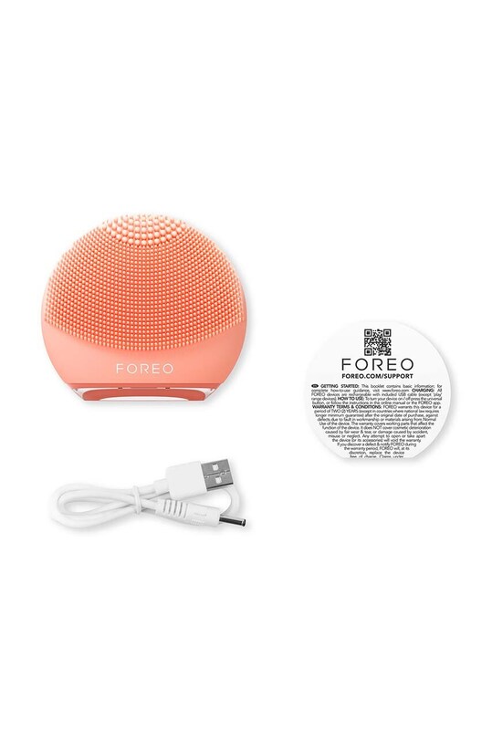 Home SPA FOREO szczoteczka masująca i czyszcząca skórę twarzy LUNA™ 4 Go F1344 pomarańczowy