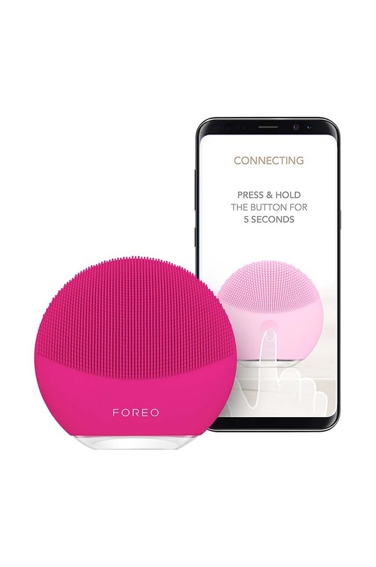 Home SPA FOREO szczoteczka masująca i czyszcząca skórę twarzy LUNA™ Mini 3 F9434. różowy