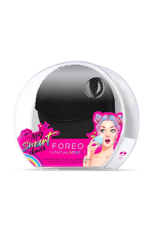 Prístroj na inteligentnú analýzu a čistenie pokožky FOREO LUNA™ Play Smart 2 čierna F0156