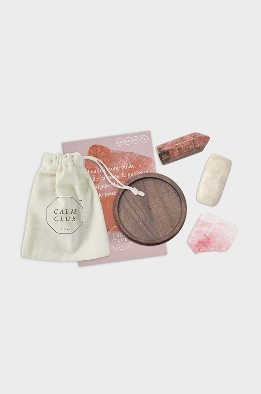 Luckies of London set de cristal cu suport Love Healing Stones LK.CCLOVEC multicolor AA00