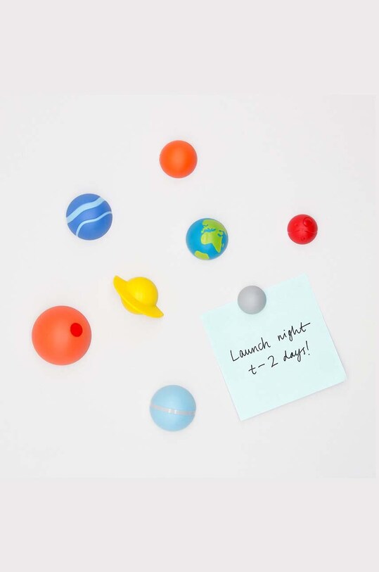 Luckies of London zestaw magnesów Solar System 8-pack multicolor SK.MAGPLANETS1