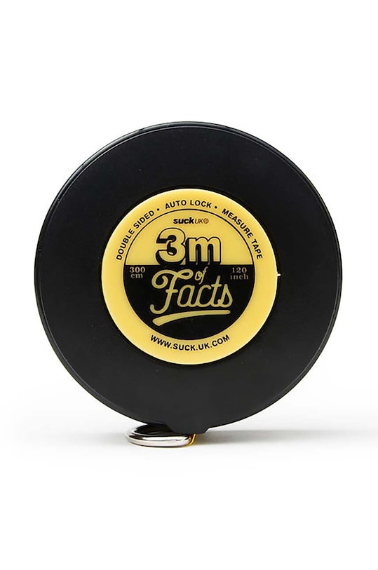 Рулетка Luckies of London 3m Of Facts барвистий SK.TAPEMEAFACT1