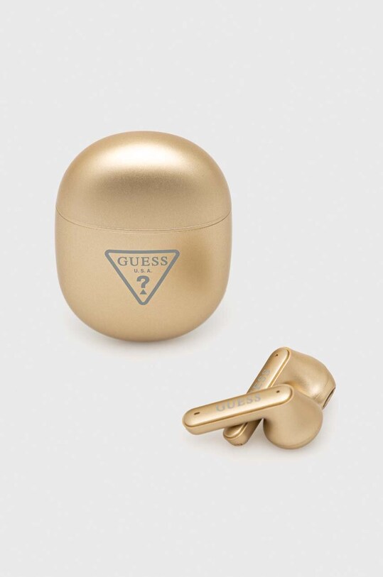 Бездротові навушники Guess золотий GUTWST82TRD