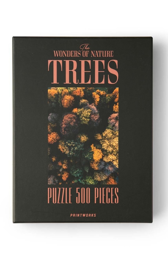 Printworks puzzle Trees 500 elementów többszínű PW00559
