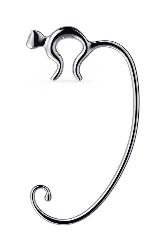 Držák na kabelku Alessi Minou šedá FGO01