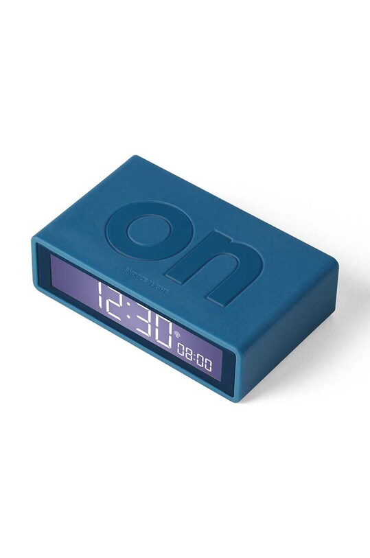 Salon i sypialnia Lexon budzik sterowany radiowo Flip+ LR150BF9 fioletowy