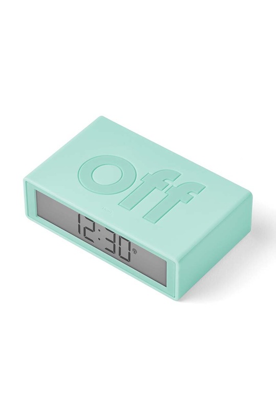 Lexon ceas deşteptător controlat prin radio Flip+ turcoaz LR150M1