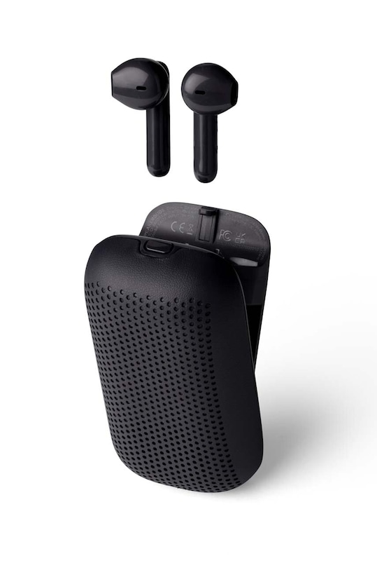 Bezdrôtové slúchadlá Lexon Speakerbuds LA127N čierna AA00