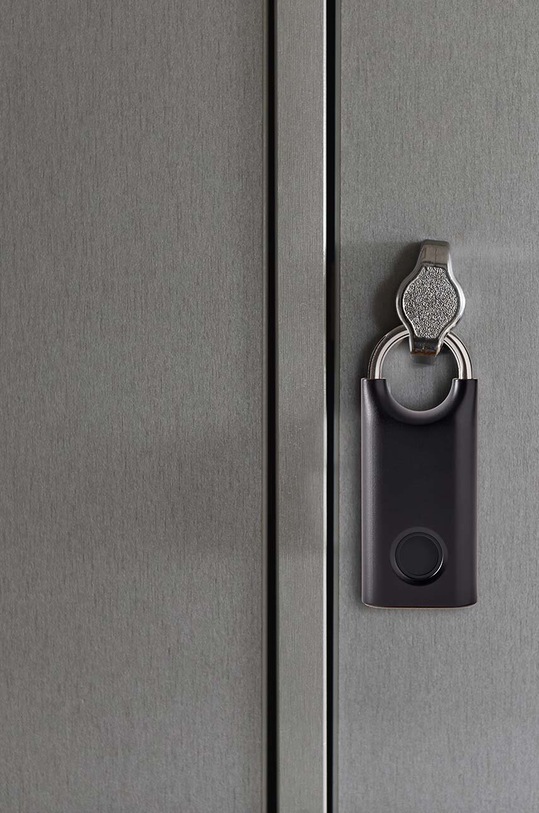 Lexon kłódka na odcisk palca Nomaday LL128N czarny