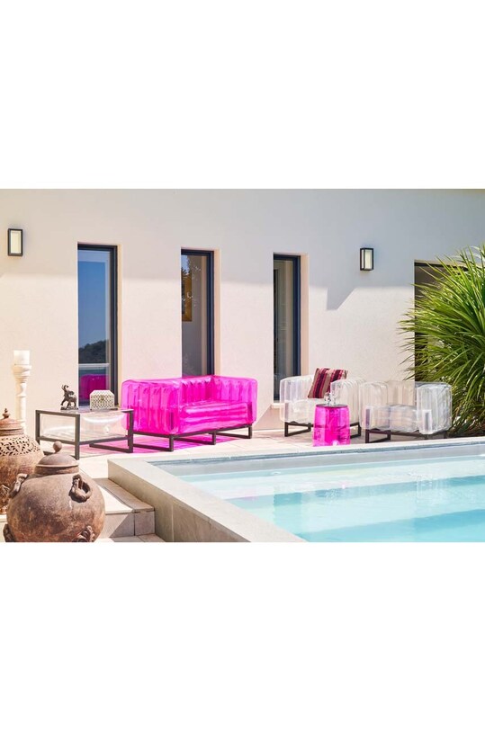 Salon i sypialnia Mojow sofa Yomi CYCNEKO06RC różowy