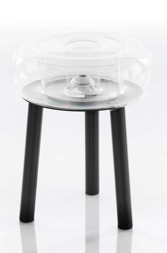 Mojow stołek Floofy transparentny TAFLCNEKO01TR