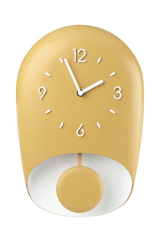 Настінний годинник Guzzini Bell жовтий 168604206