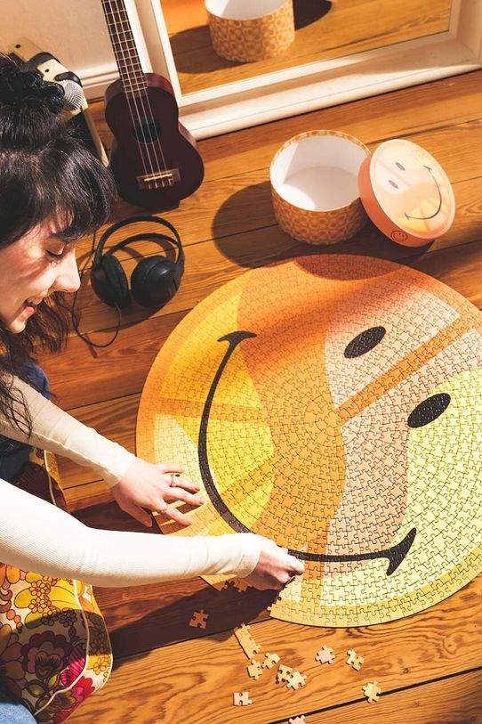 Пазл в тубі Donkey Smiley 1000 elementów барвистий 300640