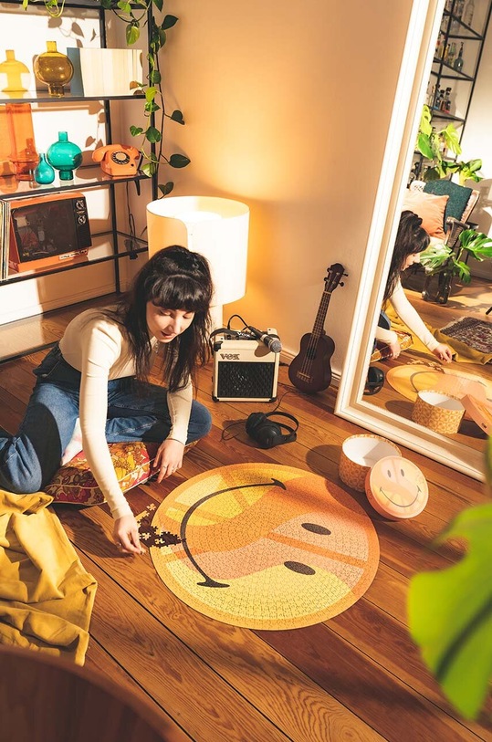 Puzzle v tube Donkey Smiley 1000 elementów 300640 viacfarebná