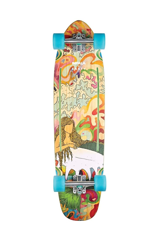 Skateboard Impala Jupiter Birdy Floral šarena IMPLB002.EASTYBEAST