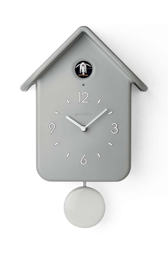 Guzzini ceas cu cuc QQ Cuckoo gri 16860208