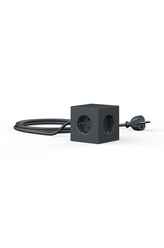 Magnetska kocka za punjenje Avolt Square 1, 2 x USB, 1,8 m crna SQ1.F.USB.B