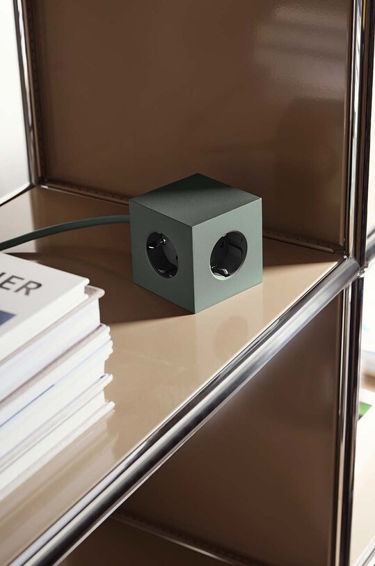 Magnetická nabíjacia kocka Avolt Square 1, 2 x USB, 1,8 m SQ1.F.USB.GR