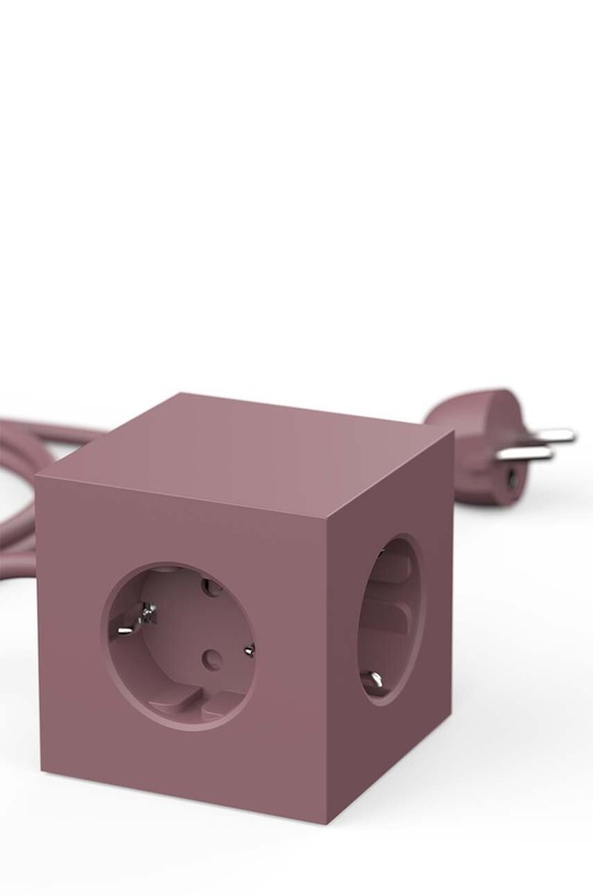Avolt kostka ładująca magnetyczna Square 1, 2 x USB, 1,8 m różowy SQ1.F.USB.BR