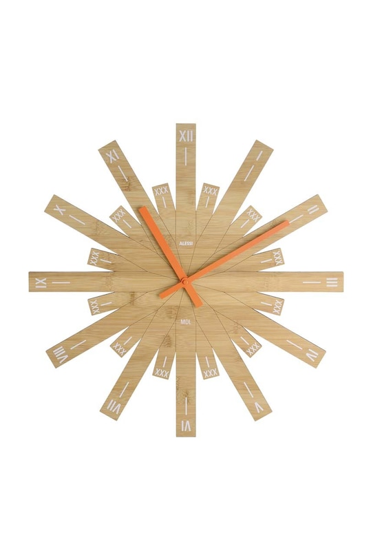 Настінний годинник Alessi Raggiante бежевий MDL05