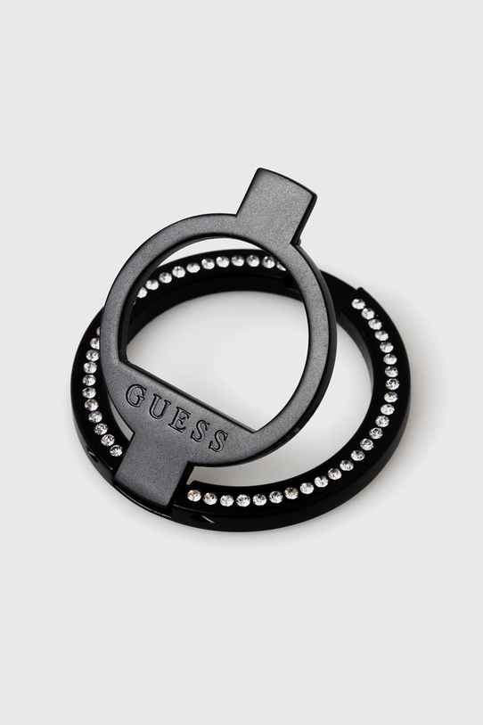 Держатель для телефона с кольцом на палец Guess MagSafe Ring GUMRSALDGK чёрный AA00