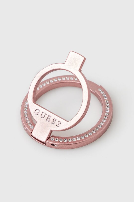 Guess suport de telefon cu inel pentru deget GUMRSALDGP roz AA00