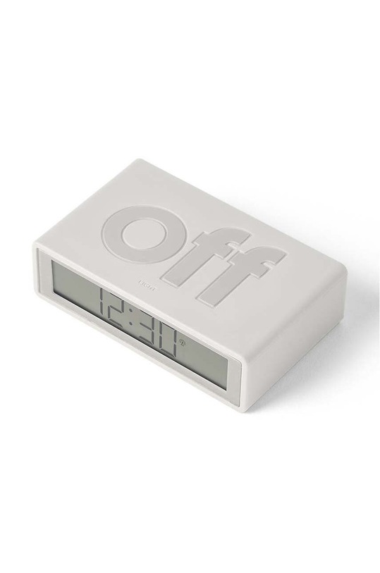 Living și dormitor Lexon ceas deşteptător controlat prin radio Flip+ LR150W9 alb