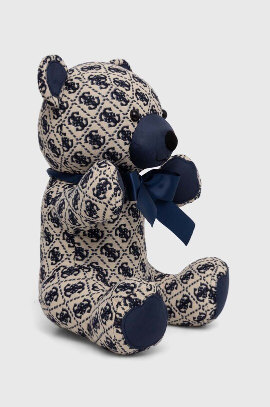 Декоративна плюшева іграшка Guess Jacquard Teddy Bear XEJACQ.P4201 темно-синій AA00