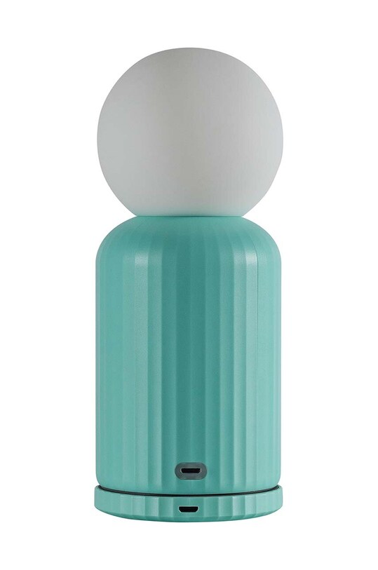 Lampa s bezdrôtovou nabíjačkou Lund London Skittle 2 in 1 tyrkysová LL.7470